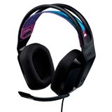 Logitech G Headset Gamer G335 Almofadas Espuma de Memória Conexão 3,5mm para PC PlayStation Xbox Nintendo Switch e Mobile PT