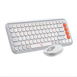 Combo Teclado e Mouse sem fio Logitech POP Icon Clique Silencioso Easy-Switch para até 3 dispositivos e Conexão Bluetooth Branco