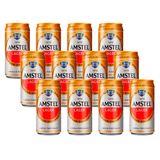 Cerveja Amstel Lata 269ml com 12 unidades