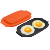 Fritadeira De Ovos De Microondas Maconee Cooker &amp; Poacher Para 2 Ovos
