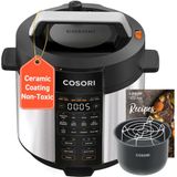 Panela De Pressão Cosori 6l 9 Em 1 1100w Em Aço Inoxidável