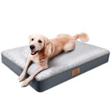 Tapete De Cama Para Cães Sunheir Medium Orthopaedic 76x51x7.6cm À Prova D&#39;água
