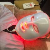Mascara Led 7 Cores Facial Tratamento Pele Fototerapia Cores