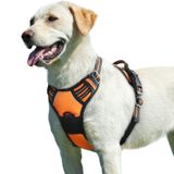Colete De Serviço Eagloo No Pull Dog Harness Reflective Orange L