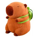 Capivara Filó Pelúcia Antialérgica Com Mochila
