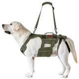 Arnês Dog Lift Onetigris Invictus Para Cães Grandes, Verde