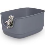 Caixa De Areia Para Gatos Gefryco Large High Side Jumbo Extra Large