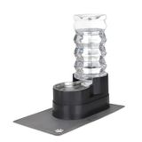 Bebedouro Automático Para Animais De Estimação Rizzari 8l Gravity Stainless Steel