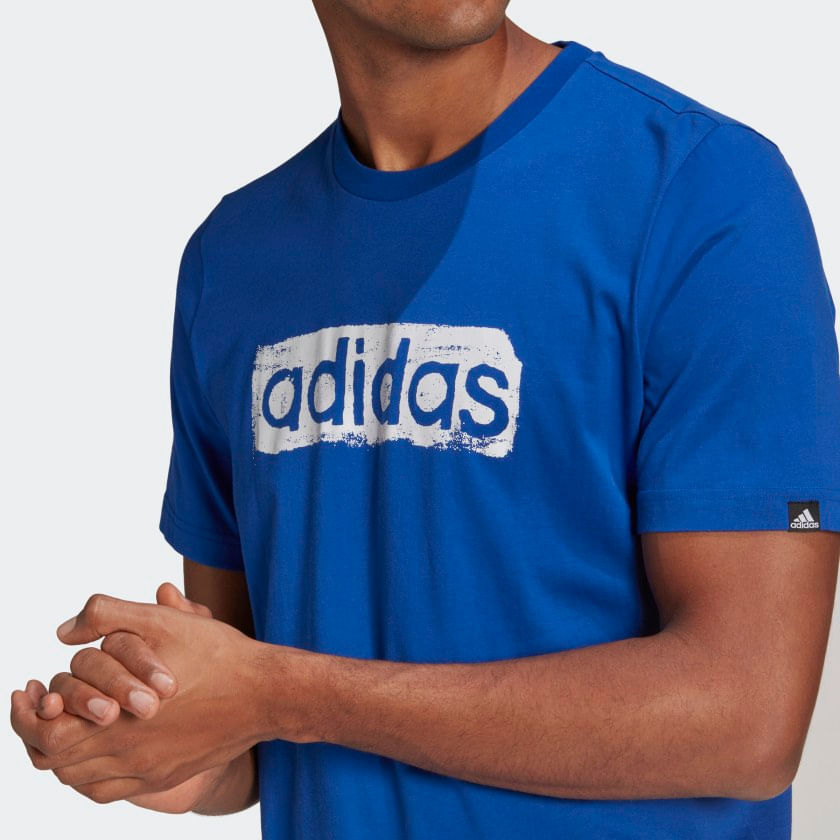 camiseta estampada adidas