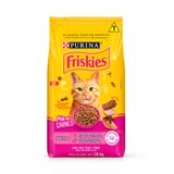 Ração Friskies Mar De Sabores Para Gatos Adultos Sabor Atum, Salmão E Camarão - 20 Kg