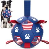 Bola De Futebol Qdan, Brinquedo Para Cães, Durável Para Cães Pequenos E Médios