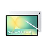 Tablet Samsung Galaxy Tab S10 Fe 5g, 128gb, 8gb, Tela 10.9" 90hz, S Pen E Capa Inclusas Prata