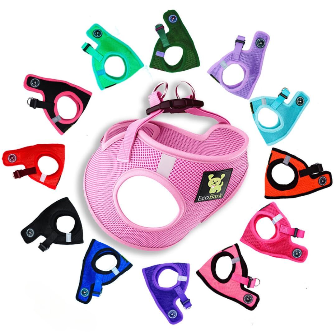 Colete De Tamanho Pequeno Dog Harness Ecobark Para Cães De 3,5 A 5 Libras
