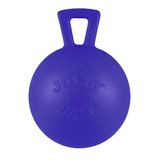 Bola De Brinquedo Para Cães Jolly Pets Tug-n-toss Heavy Duty Com Alça Azul