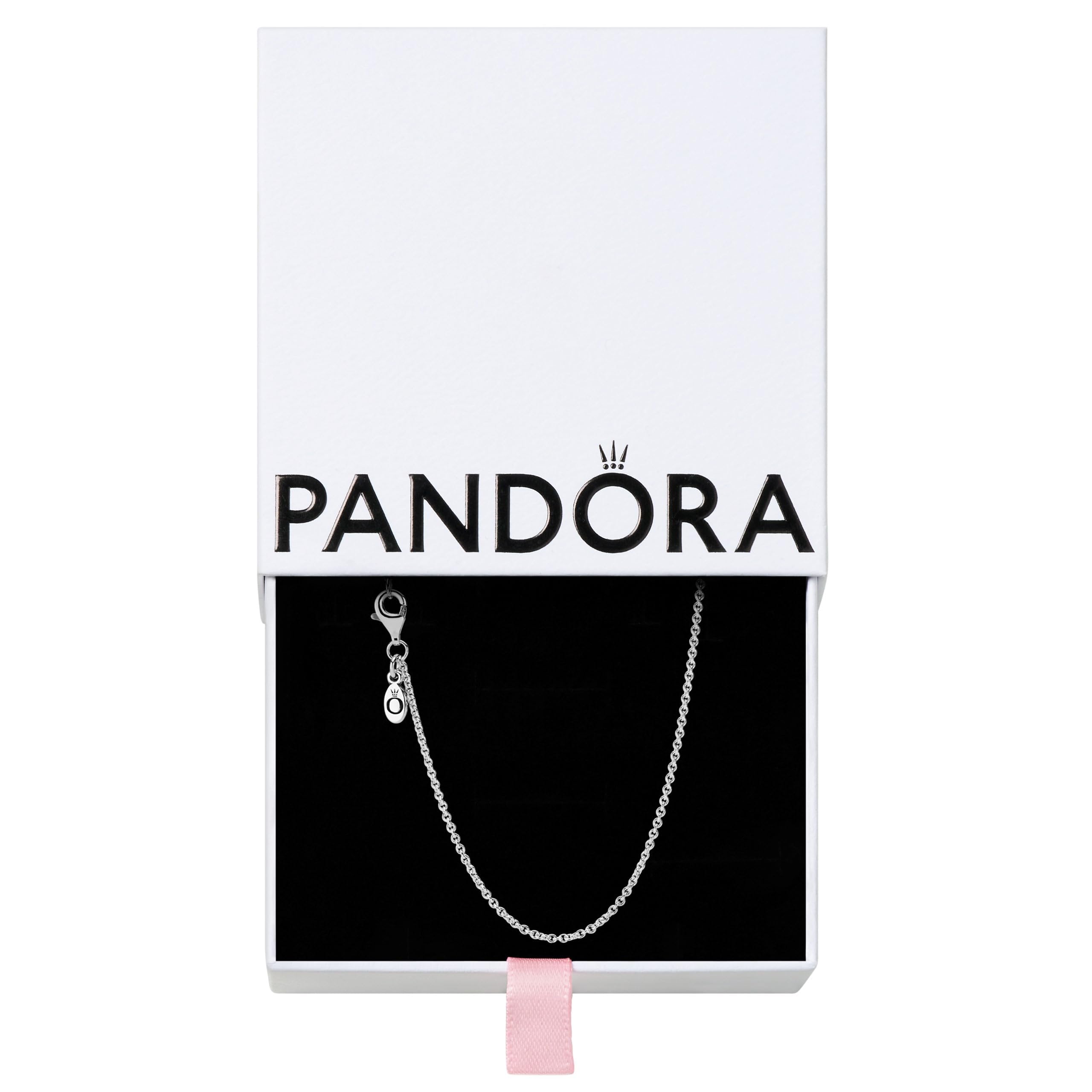Colar Pandora Classic Cable Chain Em Prata Esterlina 45 Cm