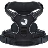 Colete Refletivo Para Animais De Estimação Joytale No Pull Dog Harness Black M