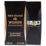 Perfume New Brand 4 Women Edp 100ml Para Mulheres