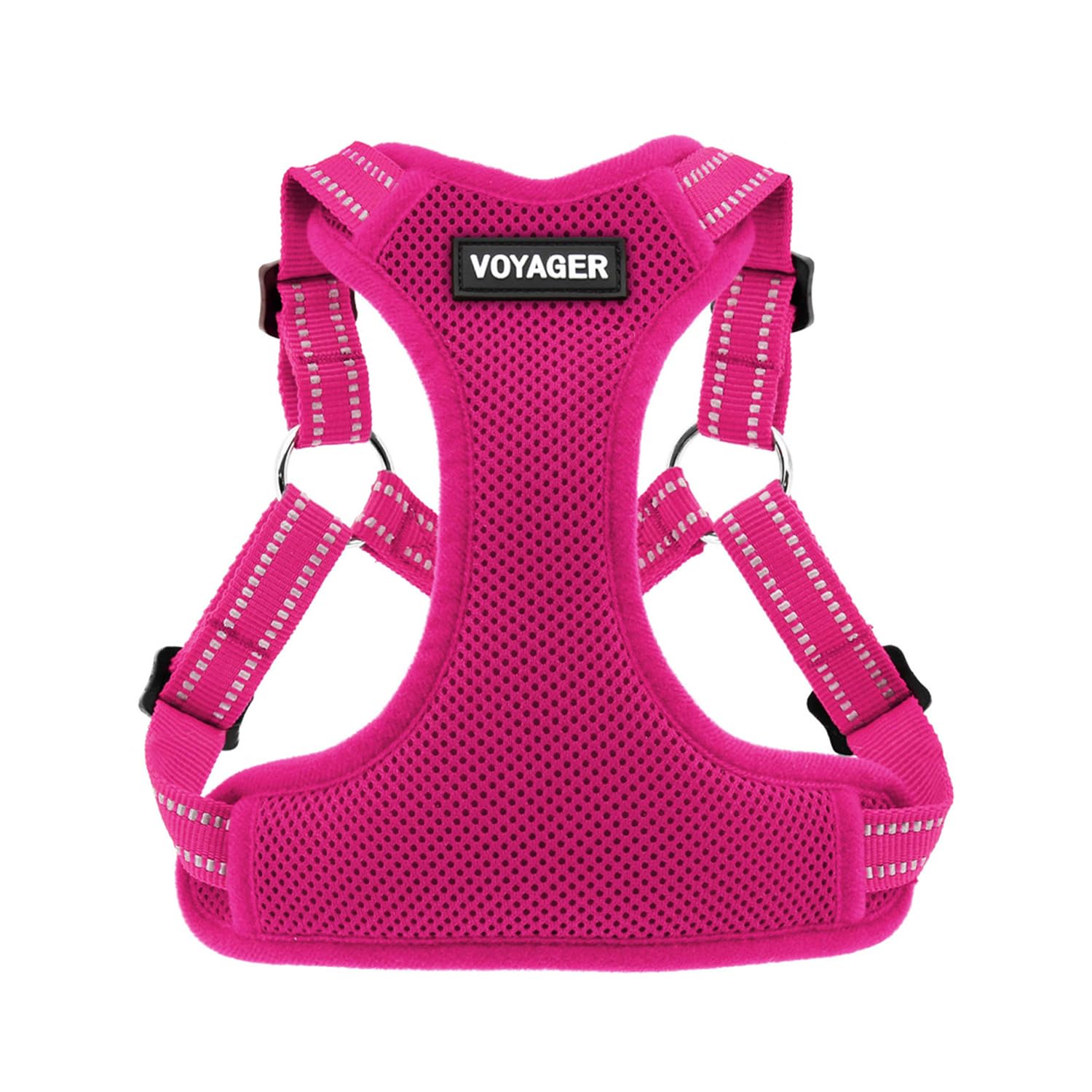 Colete Para Cães Best Pet Supplies Voyager - Fuchsia, S