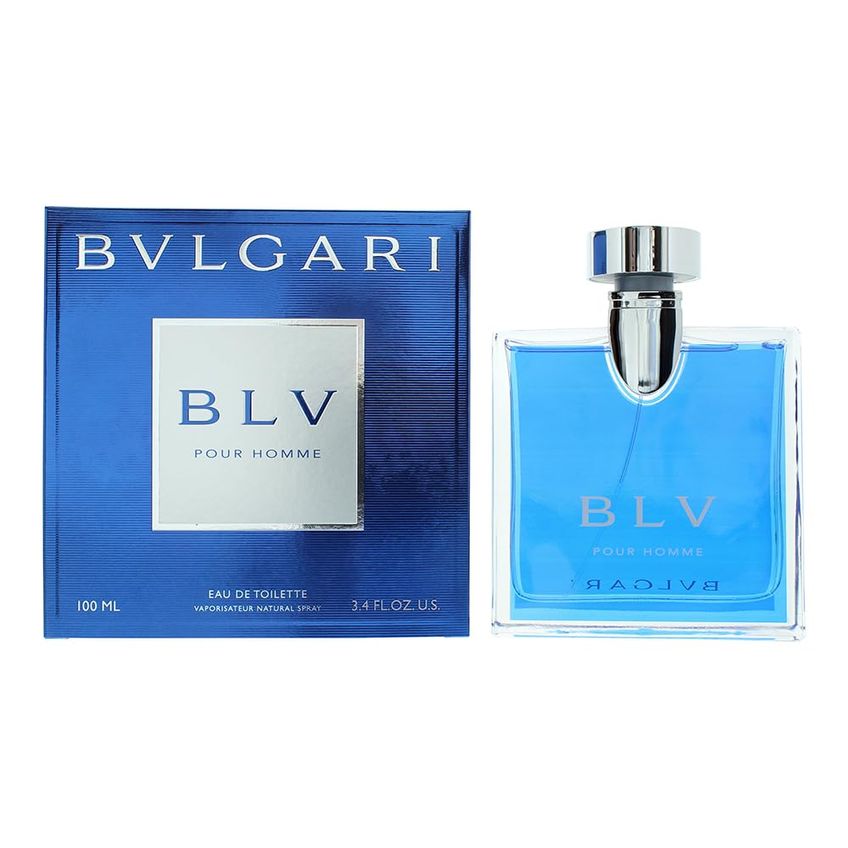 【新品未使用】BVLGARI BLV POUR HOMME 100ml Perfume Bvlgari Blv Pour Homme Eau De Toilette 100ml Para Homens