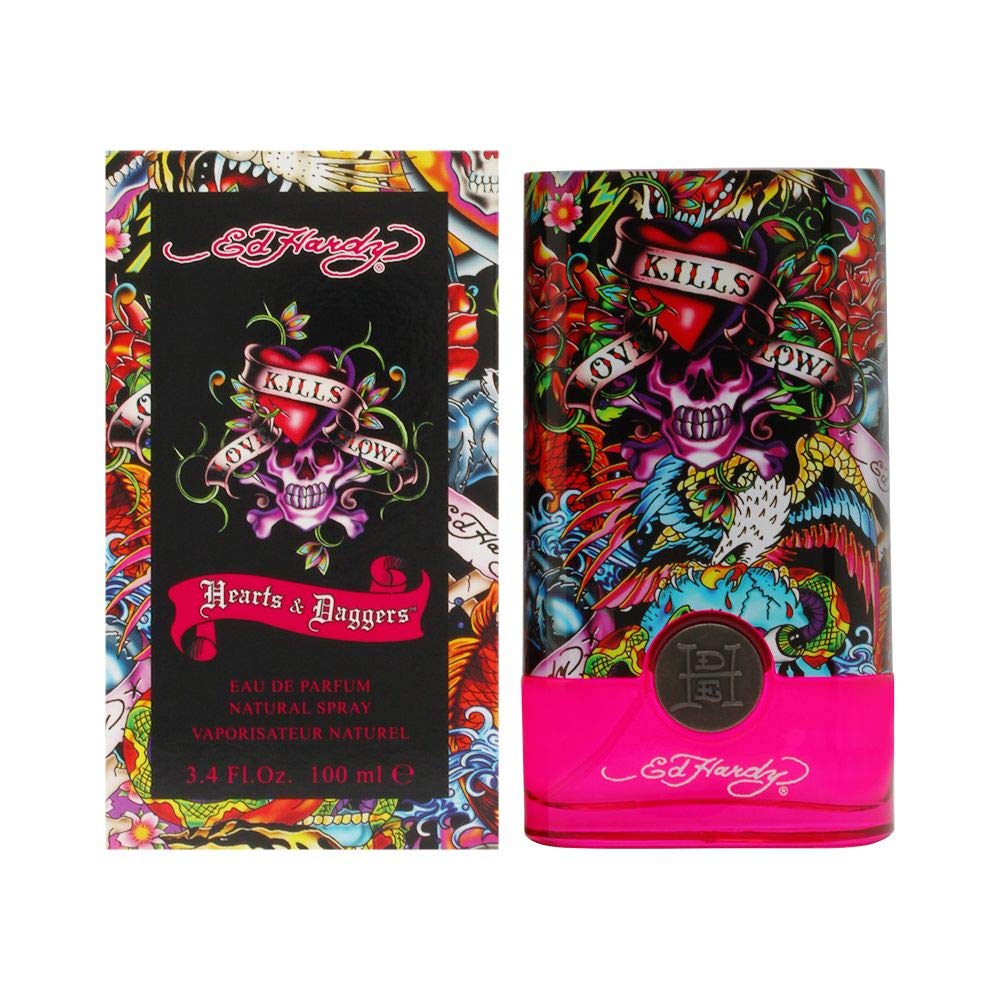 Perfume Ed Hardy Hearts &amp; Daggers Eau De Parfum 100ml Para Mulheres