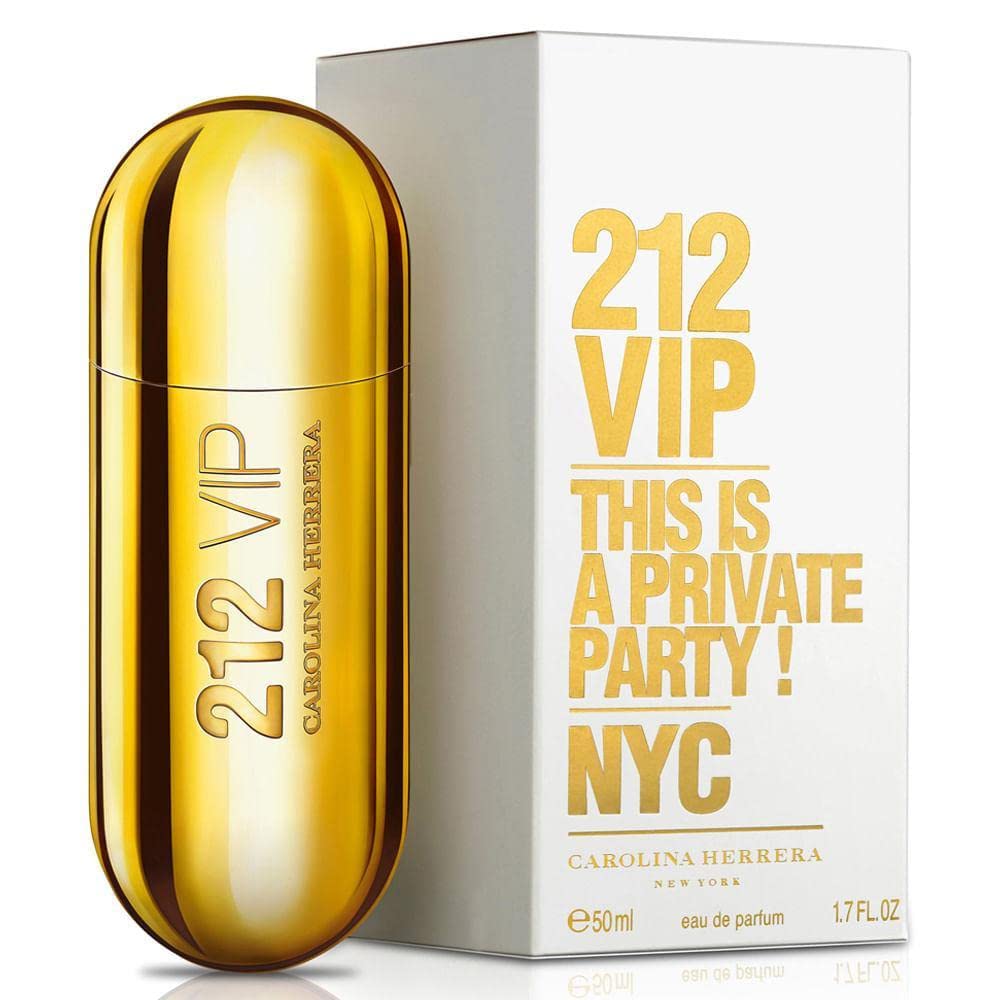 Perfume Carolina Herrera 212 Vip Eau De Parfum 80ml Para Mulheres