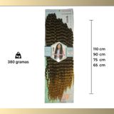 Cabelo Orgânico Mariana 380g Para Crochet Braid