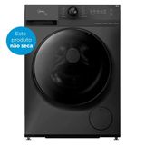 Máquina De Lavar Midea Inverter Healthguard Smart 13kg Conectada Titanium 127v