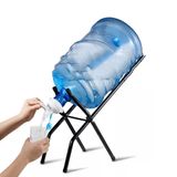 Suporte De Metal Para Galao De Agua Base Portatil Dobravel Uso Em Casa Camping Viagem Pia Bancada E Mesa Duravel E Compa