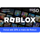 Gift Card Digital Roblox R$ 50
