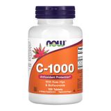 Vitamina C 1000mg E Rosa Mosqueta Now Foods 100tabls