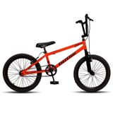 Bicicleta Infantil Aro 20 Bmx Freio V-brake Laranja E Preto Gottbike