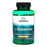 L-glutamina 500mg Swanson 100 Capsulas Importado