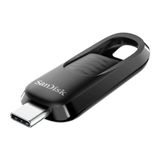 Pen Drive Sandisk 256gb Ultra Slider Usb C 3.2 Preto