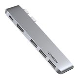 Hub Adaptador Usb-c Ugreen 5 Em 1 Para Macbook Air E Pro