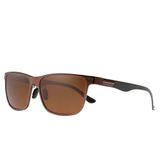 Óculos De Sol Masculino Polarizado Design Piloto Com Proteção Uv400 Marrom