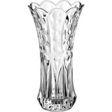 Vaso Decorativo Enfeite Casa Floreiro Home&amp;co Vidro 25x13x13cm Transparente