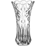Vaso Decorativo Enfeite Casa Floreiro Home&amp;co Vidro 25x13x13cm Transparente