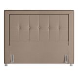 Cabeceira Cama Box Casal Queen 160cm Paolla Linho Bege