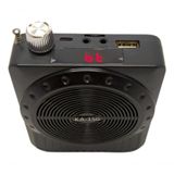 Megafone Amplificador Professor Voz Microfone Radio Fm Usb