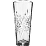 Vaso Decorativo Enfeite Casa Triangular Home&amp;co Eco Crystal 23x10x10cm Transparente