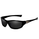 Óculos De Sol Masculino Polarizado Clássico Esportivo Proteção Uv400 Preto