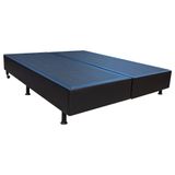 Base Cama Box Casal Queen Size Corano Preto