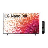 Smart TV Nanocell 50" LG 50NANO75 UHD 4k Bluetooth, Hdr, Wi-Fi, Inteligência Artificial, Google Alexa