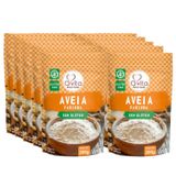 Kit Com 10und Farinha De Aveia Sem Glúten Q-vita 200g