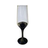 Taça Pomba Gira Dama Da Noite Rosa Negra Champagne 186ml