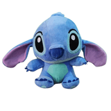 Boneco Pelúcia Stitch Azul 20cm C/ Ventosa Fofo