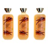 Sabonete Líquido E Banho De Espuma Bodycology Tosted Sugar 480 Ml, Pacote Com 3 Unidades