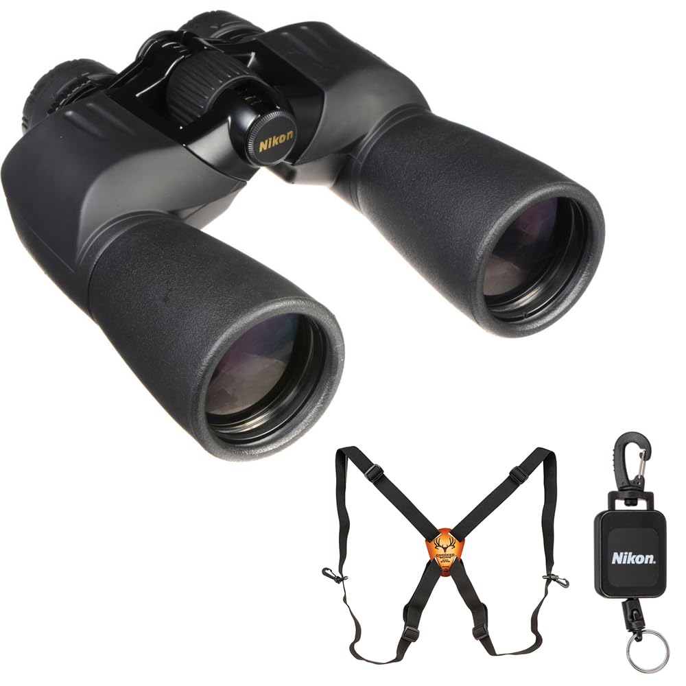 Binóculos Nikon 10x50 Action Extreme Atb Com Acessórios