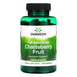 Fruta Agnocasto 400mg Swanson 120 Capsulas Importado