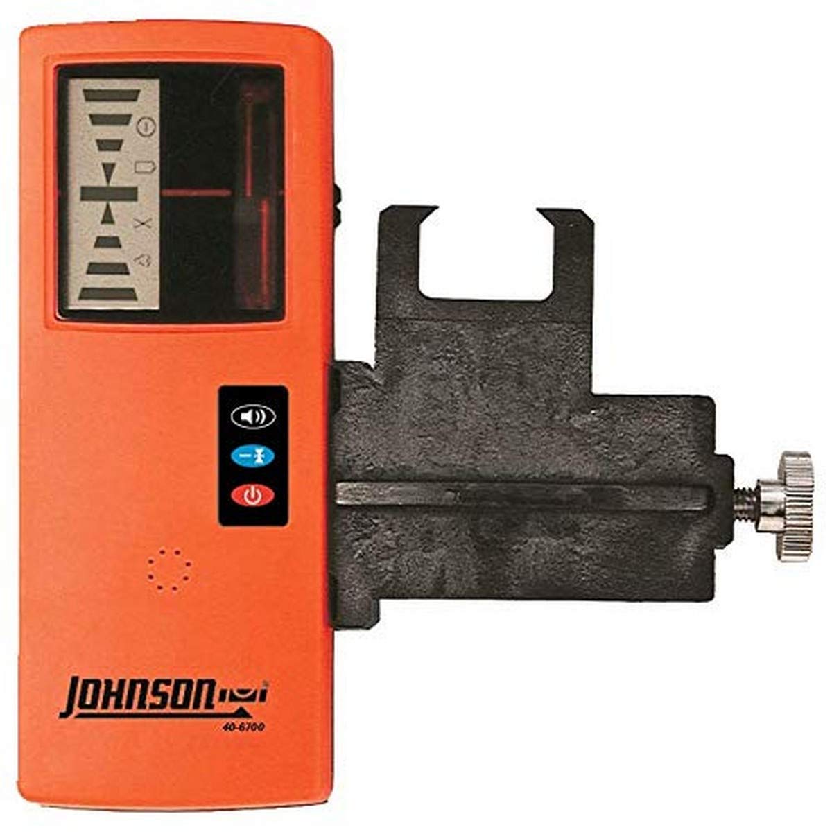 Detector A Laser Johnson Level &amp; Tool 40-6700 Com Braçadeira Red Beam